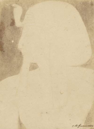 (Hieroglyphic Head Facing Left) by John Beasly Greene